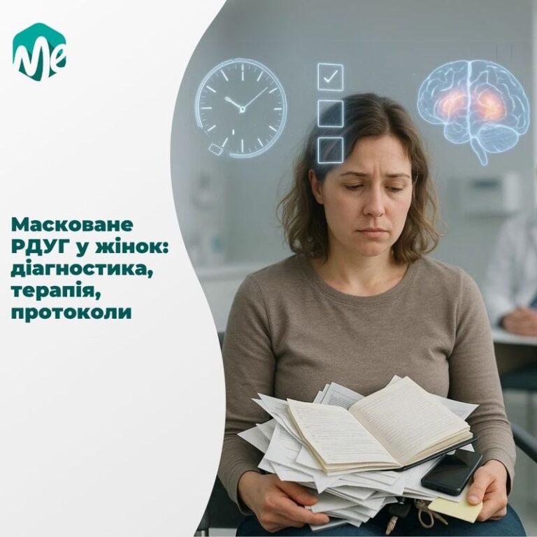 Масковане рдуг у жінок: діагностика